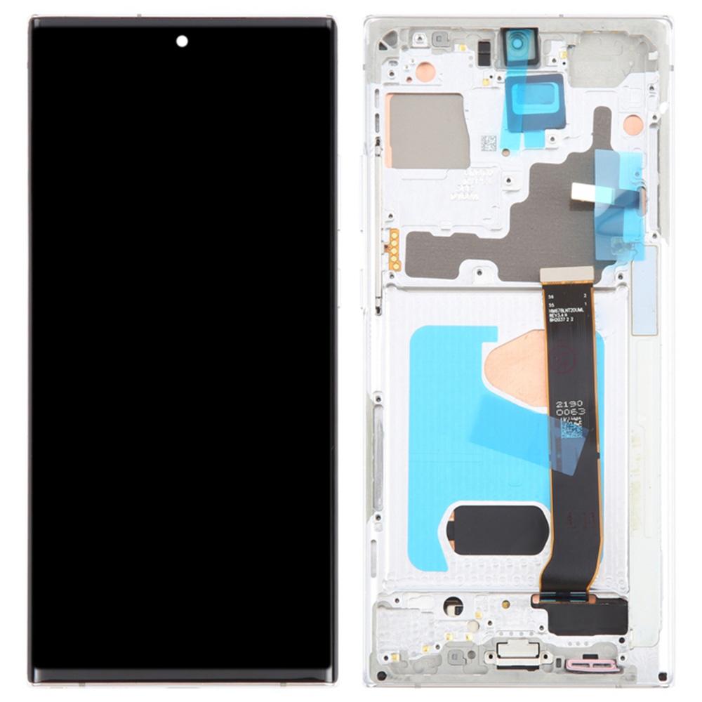 For Samsung Galaxy Note20 Ultra 5G N986 Grade C OLED Screen and Digitizer Assembly+Frame (Without Logo)