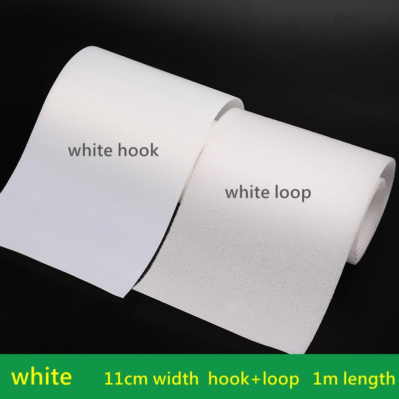 5/11cm Transparent Hook Loop Fastener Tape, DIY Clothing Sewing Thin Magic Stickers Strap