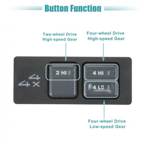 4WD Wheel Drive Switch Single  for Chevrolet