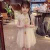 Summer 2026 New Girls' Cheongsam Princess Dress - Chinese Style for Little Girls