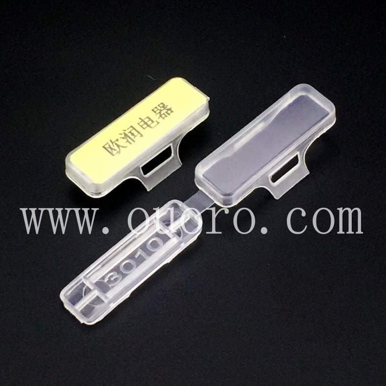 

Waterproof Transparent Cable Label Frame with Cable Tie & Wire Tag