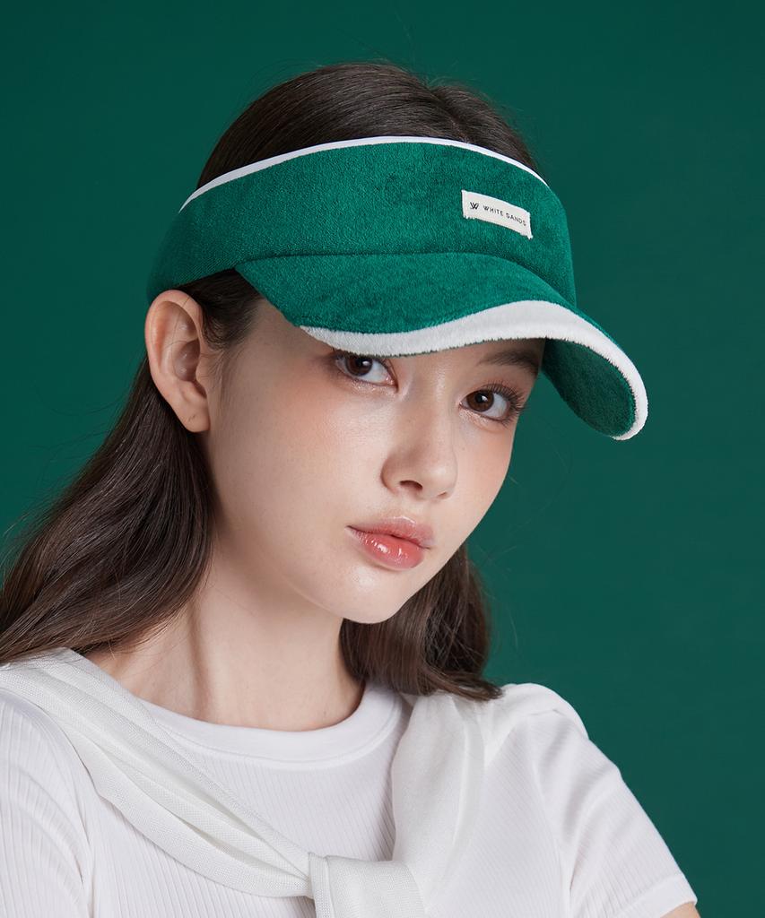 Hwaiteusaenjeu Green Label Terry Sun Visor Fuaco (4 Colors)