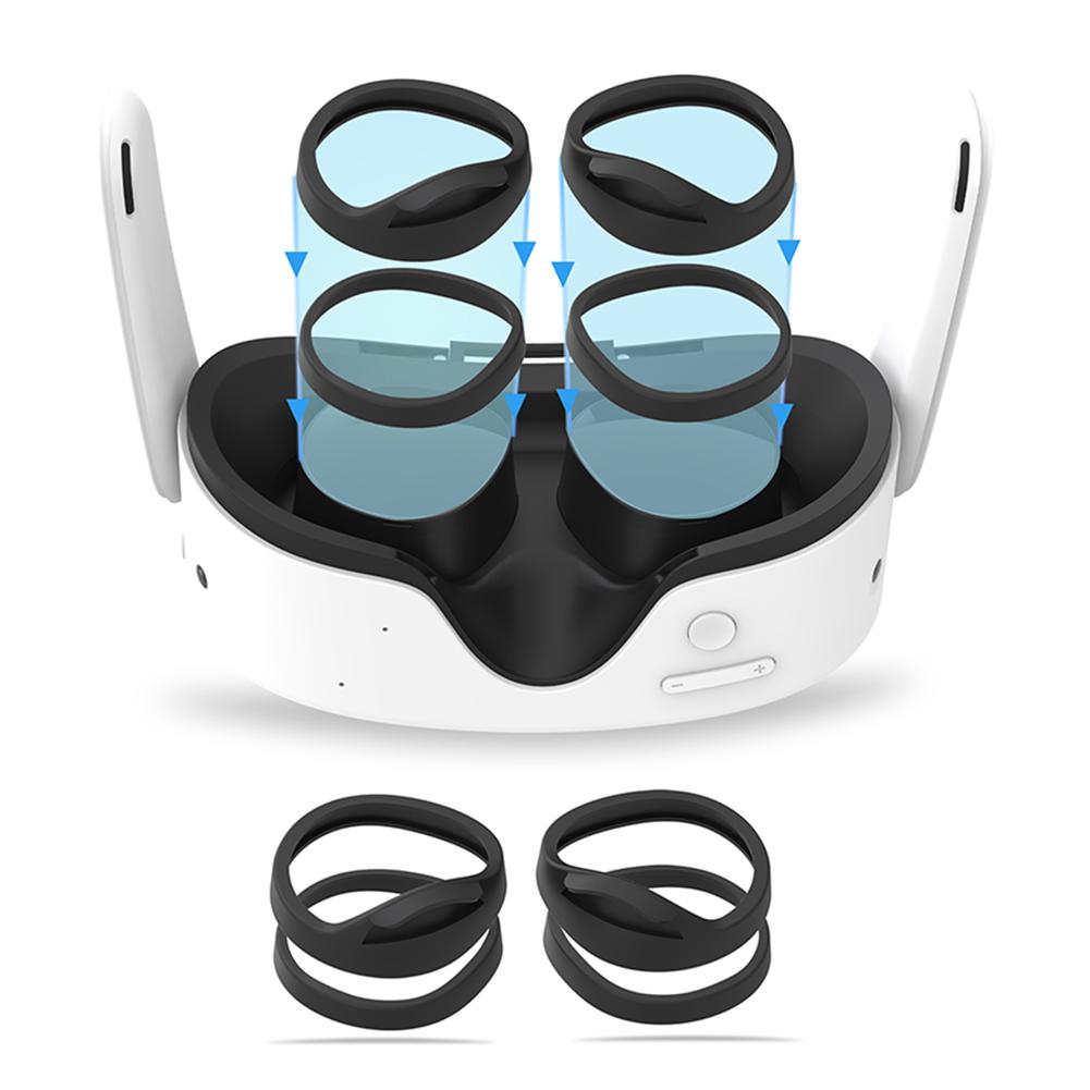 Lens Protection Kit Anti-Scratch VR Glasses Frame Spacer Lenses Frame & Spacer for Meta Quest 3S Accessories