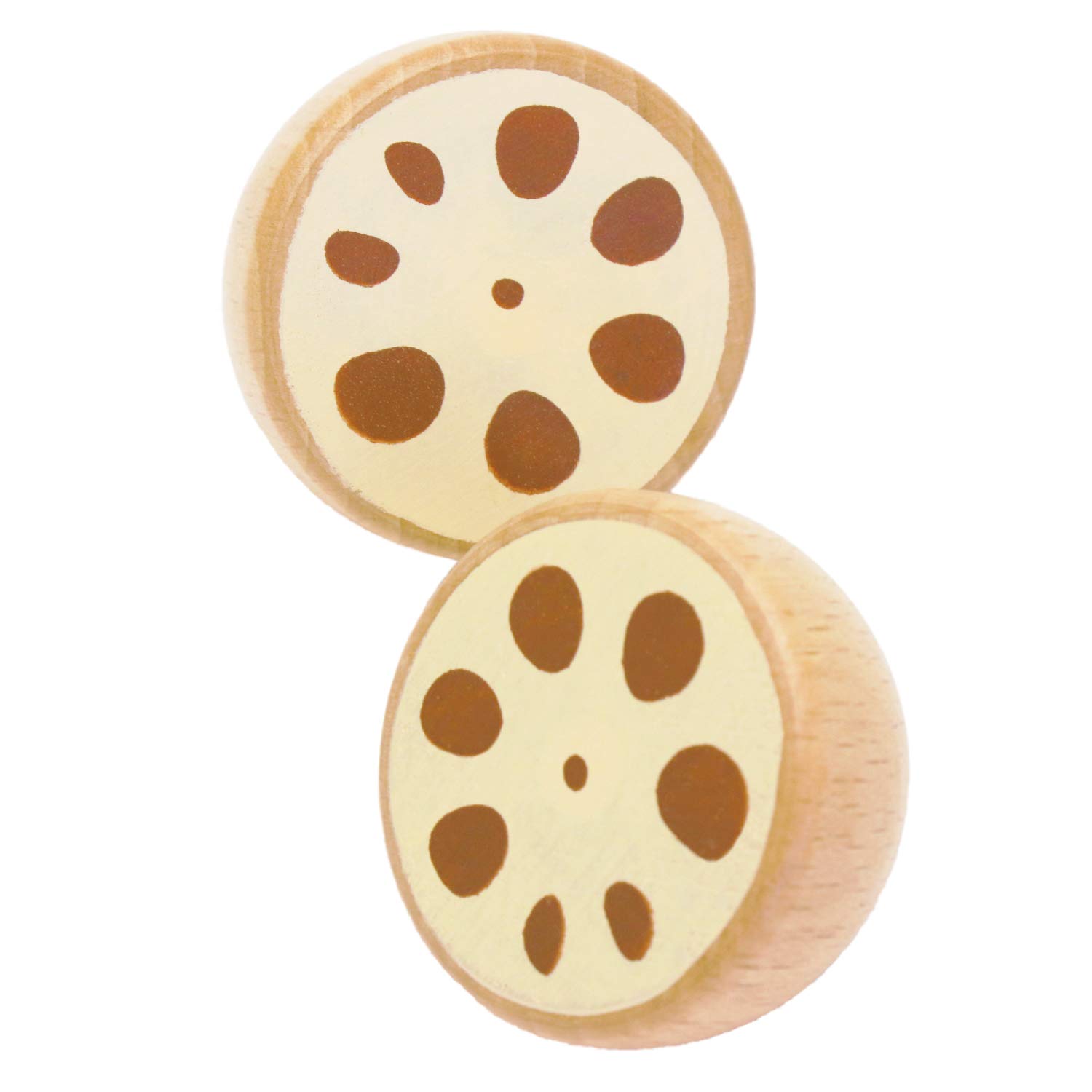 

First Play House Lotus Root Magnet Wooden Toy Educational Toy Play House Woody Puddy