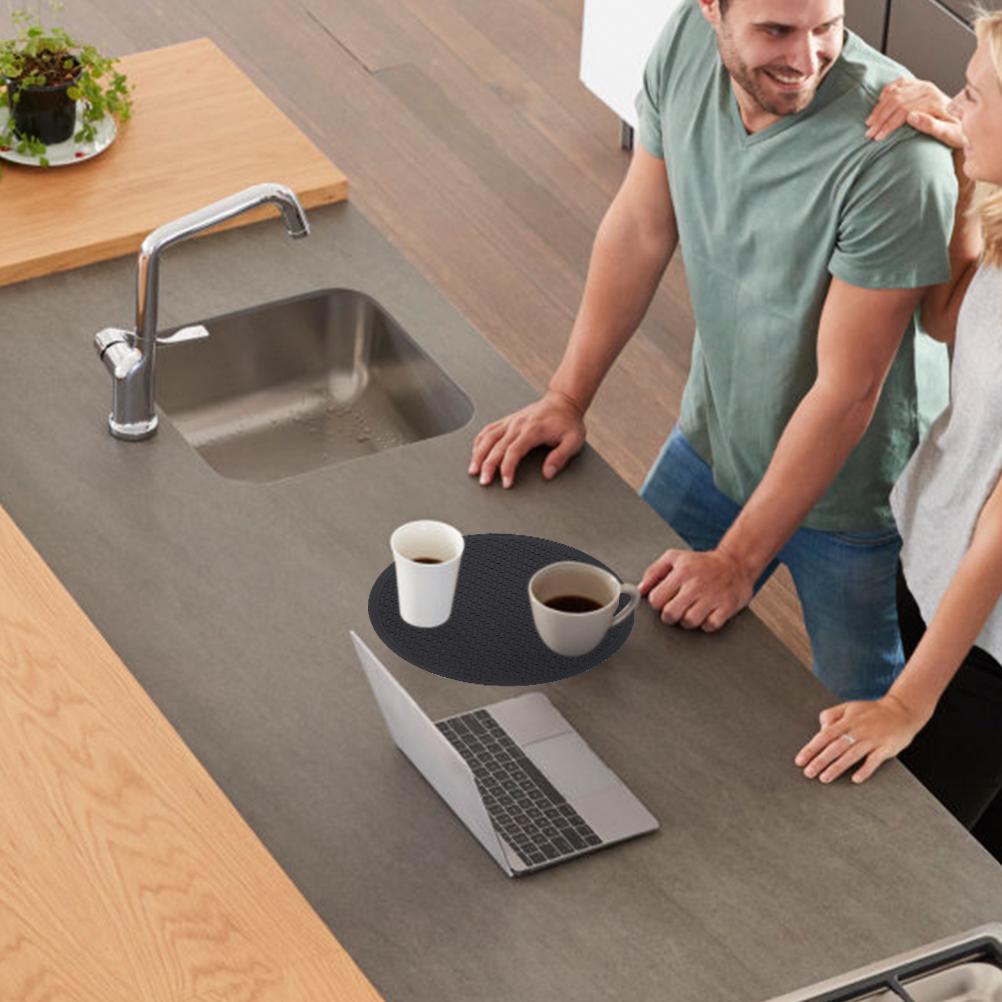 Silikon Untersetzer Matte Topfuntersetzer Mehrzweck Hitzebeständige Silikonuntersetzer Tassenisolationsmatte Isolierpad