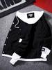 Men's Trendy Korean Style Denim Patchwork Baseball Jacket – Versatile Spring & Autumn Casual Wear