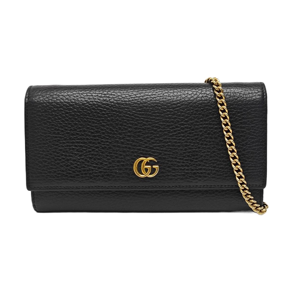 [Pre-Owned] Gucci GG Marmont Leather Chain