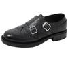 COMELY Women's British Style Genuine Leather Brogue Loafers