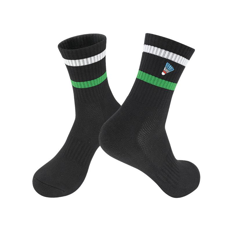 Sommer Professionelle Badminton Socken Dicke Sohle Herren und Damen Speziell Atmungsaktiv Schweißabsorbierend Sportsocken Badminton Socken Baumwolle