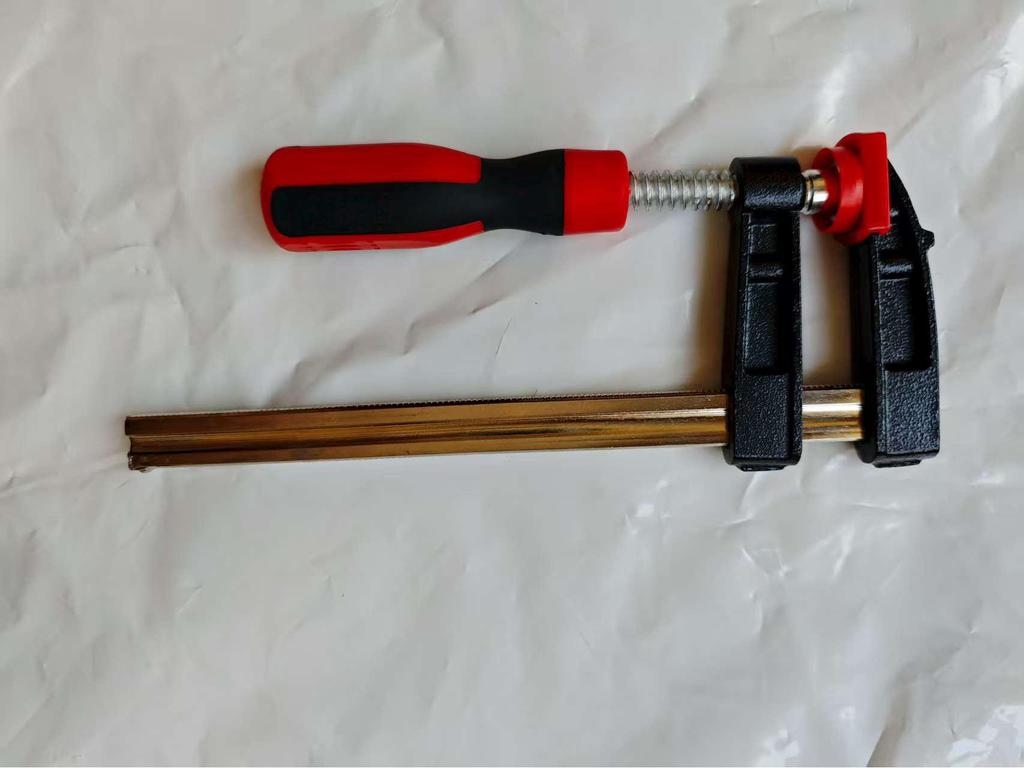 6-Inch Heavy-Duty Industrial Woodworking F-Clamp: Strong, Thickened, Quick-Release Design.