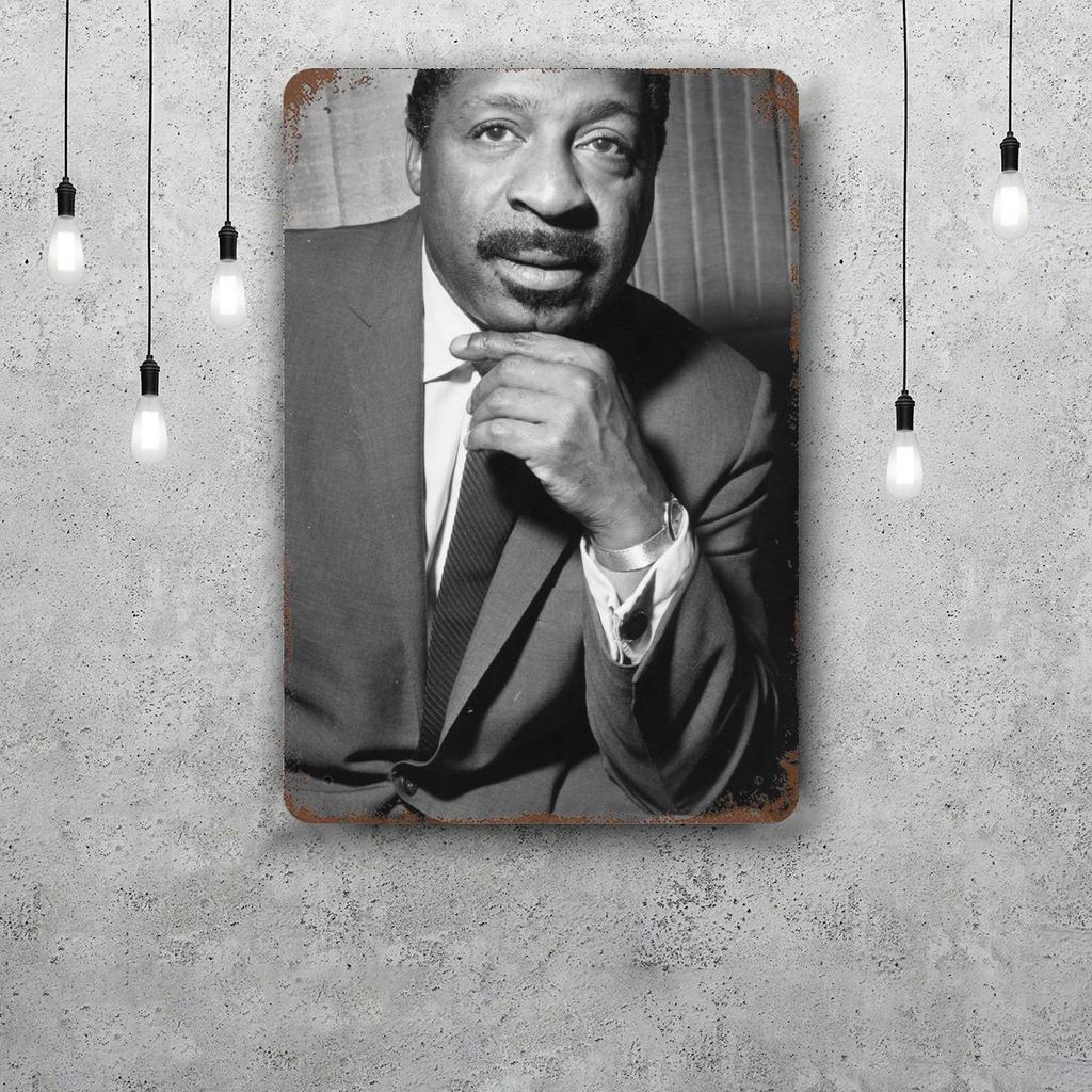 Erroll Garner Vintage Metal Tin Signs Posters Decor Retro Metal Plaque Wall Art Decor for Garage Bar