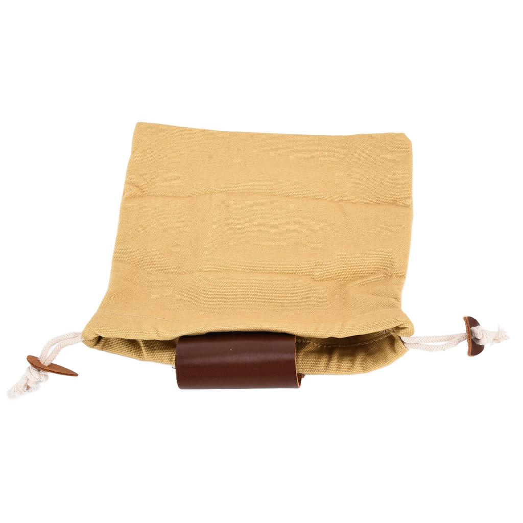 Leather Foraging Pouch Belt Fruit Picking Bag for Camping Fruit Collecting