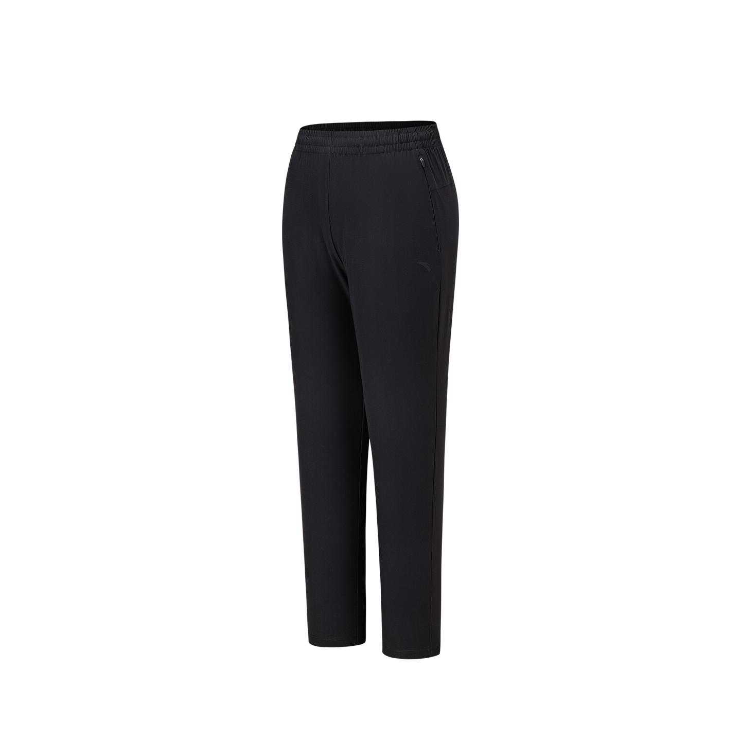 

Anta Knit Cropped Pants Women bottoms Basic-Black 962627306-3 XS