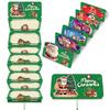 Santa Claus Folding Card Envelope 10Card Positions Christmas Decorations  Party Gifts