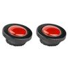 Mini Aluminum Alloy Round Quick Release Plate for Compact Action Tripods (Red)