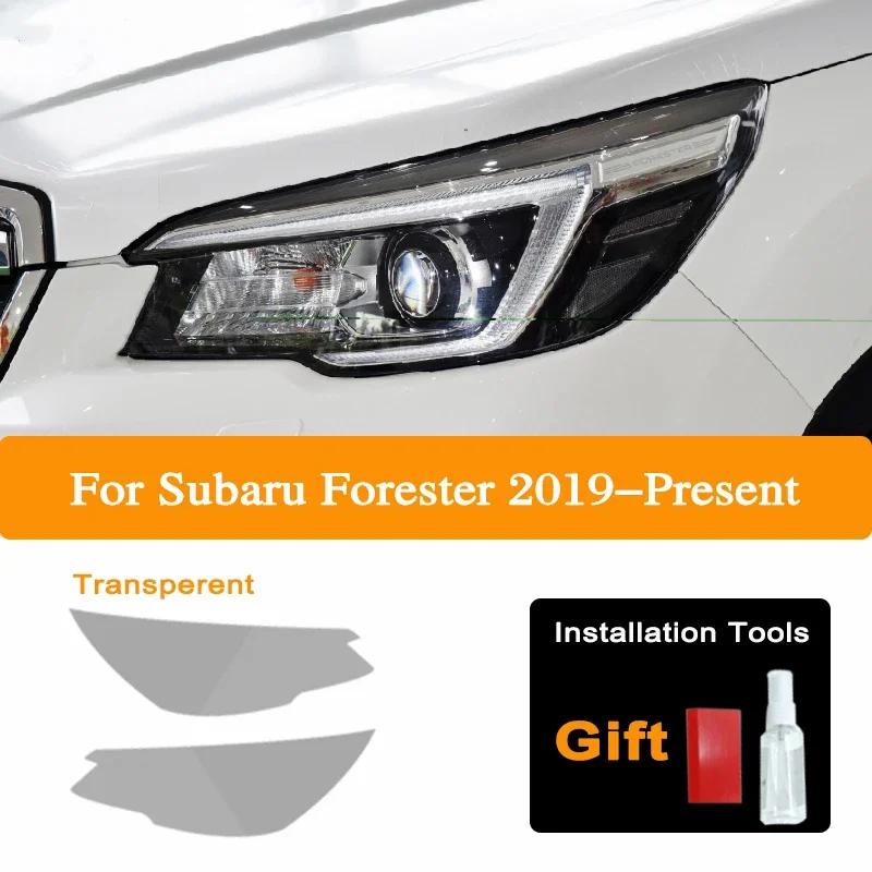 2x Pro Subaru Forester WRX BRZ Outback Legacy Impreza Auto TPU Ochranná fólie na světlomety Průhledná nálepka na světlomety Ochrana