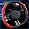 Non-Slip Universal Carbon Fiber Car Steering Wheel Cover For Volvo Rdesign XC90 S60 XC60 V70 S80 S40 V50 V40 V60 C30 S70