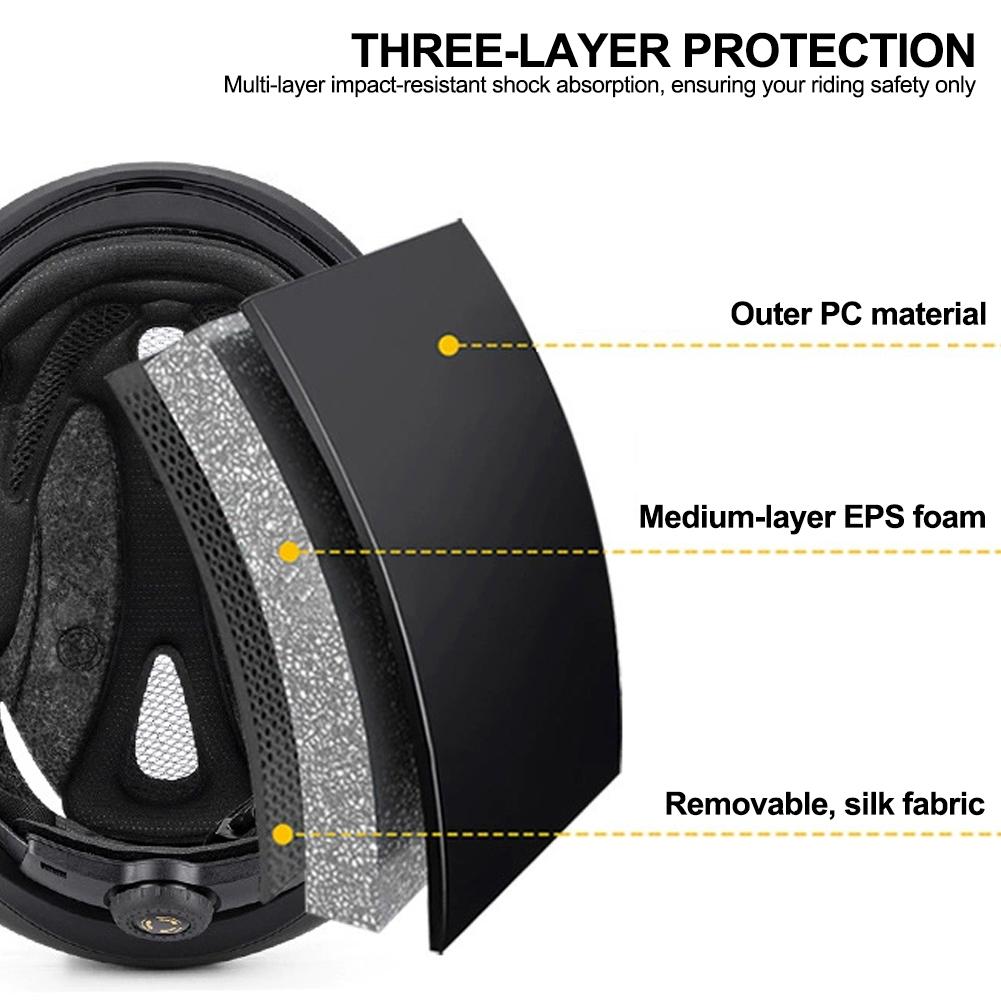 Motorcycle Helmets with Ride Lights Magnetic Goggles Visor Rechargeable LED Night Breathable Light Helmet Safety for Bicycle