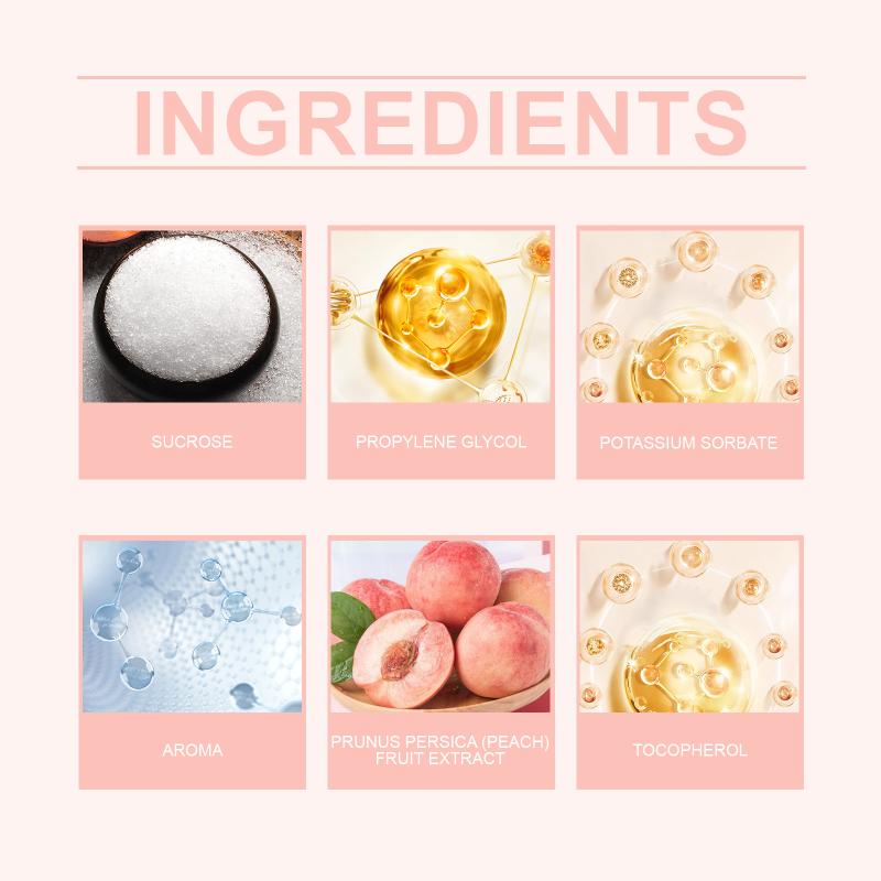 Peach Brightening Lip Scrub Exfoliating Pink Plumper Moisturize Smooth Skin Repair Lighten Fine Line Dead Skin Remover Lip Scrub