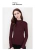 Machine Washable Wool Sweater for Women - Seamless Autumn/Winter Base Layer in Ankara Red, 60 Count, TN5802