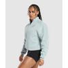 Gymshark Legacy Oversized Sweatshirt Fresh Blue B5a9w Ucmn