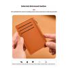 Ultra-thin Card Bag, Women's Small and Simple Multi-card Zipper Change Bag, Large-capacity ID Card Holder, Card Holder.
