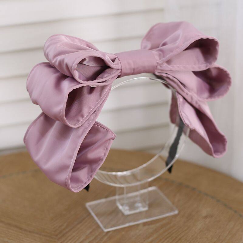 Japanese Doll Lolita Headband Lo Headgear Headbands for Women Satin Lolita Big Bow KC