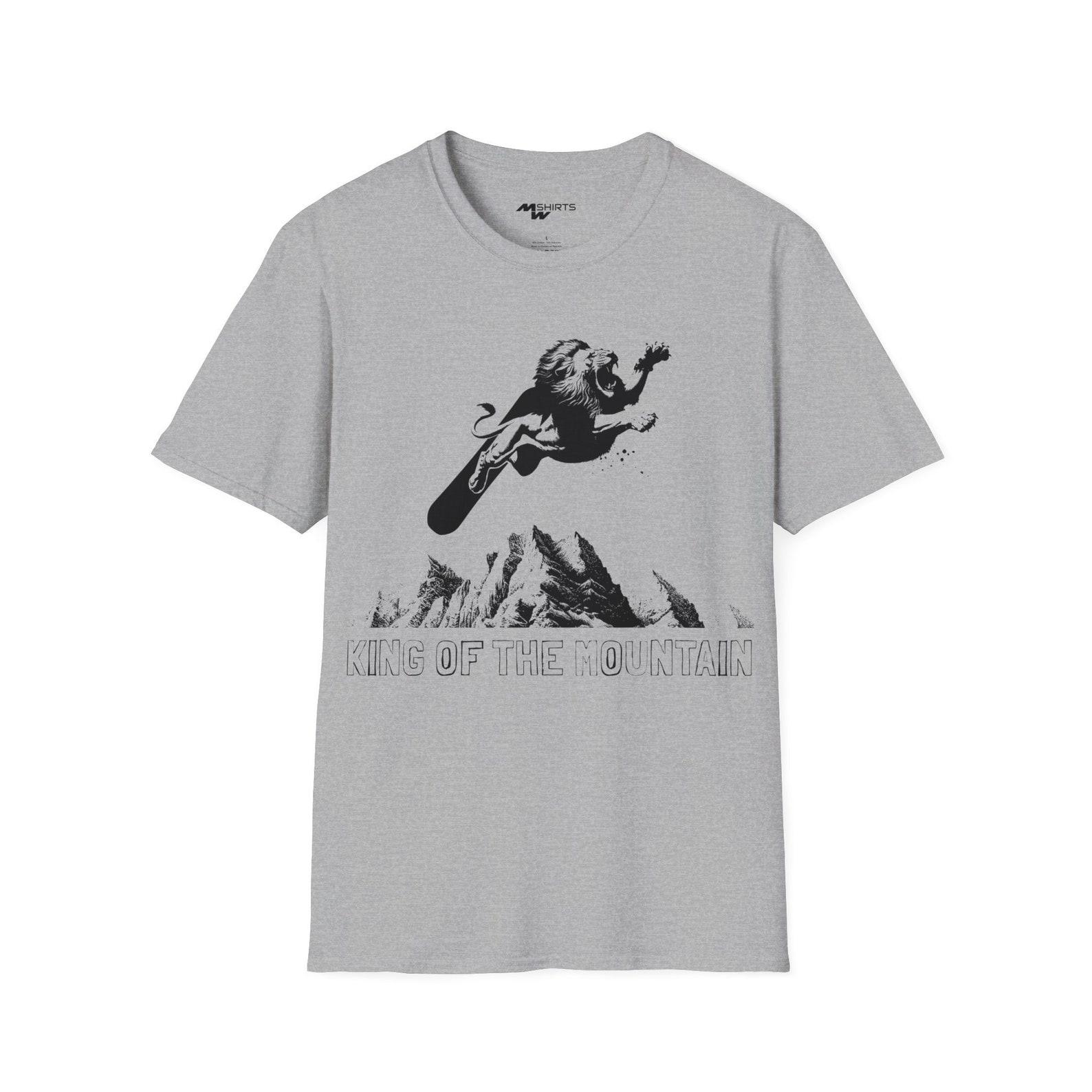 Mountain Majesty Tee - Lion of the Slopes/ Unisex Softstyle T-Shirt M