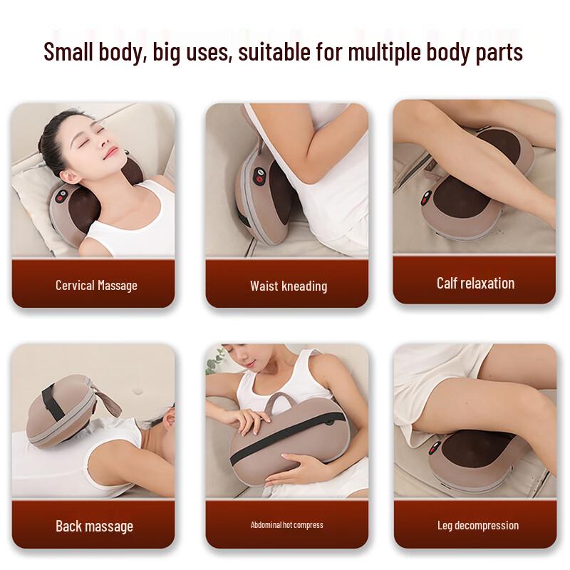 FAERCON F Rechargeable Massage Pillow CN plug (adapter included)