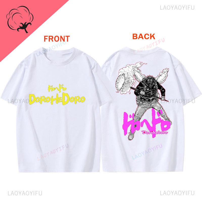 Dorohedoro T Shirt KaiUnisex Nikaido Japan Anime Printing T Shirt Casual Loose Crewneck Unisex Women AllMatch Otaku Anime Shirt