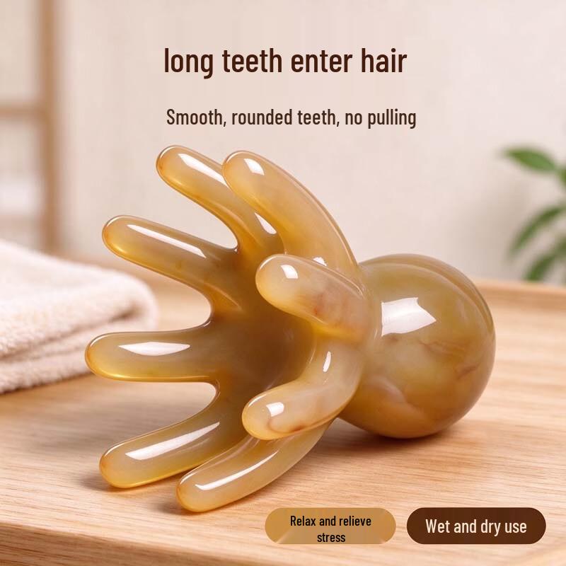 BHAO Octopus Head Meridian Massage Comb