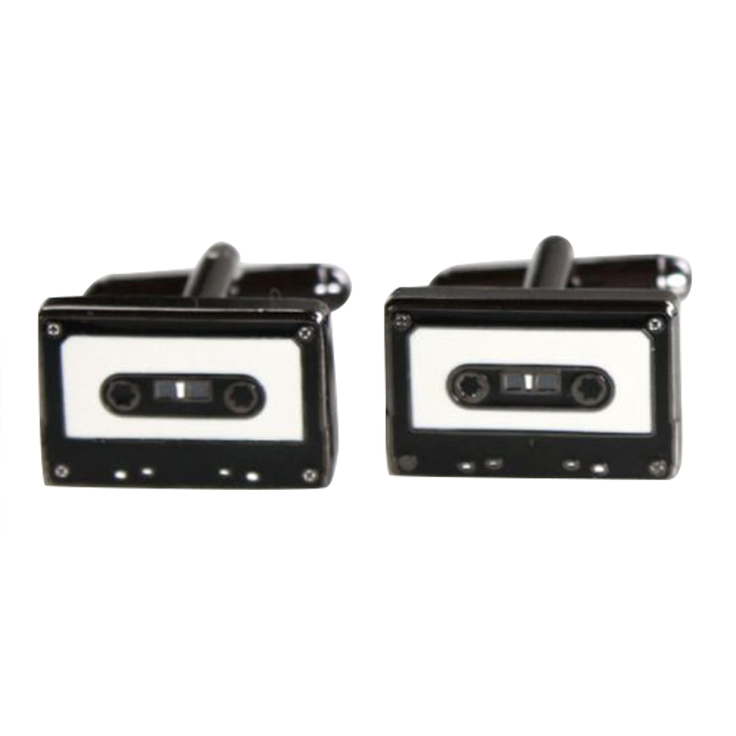 

Запонки Kamakura Cufflinks Workshop с кассетной лентой ca011 (Запонки) чёрный