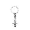 I Love Tags Keychains Decoration Popular Vintage Jewelry Ring Size 28Mm