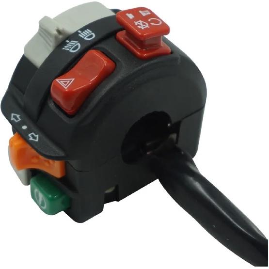 Motorcycle Handlebar Switch Motorcycle 7/8" 22mm Handlebar Control Switch 2012-2017 Outlander Renegade 400-1000 Multifunction Handle Switch 710004040