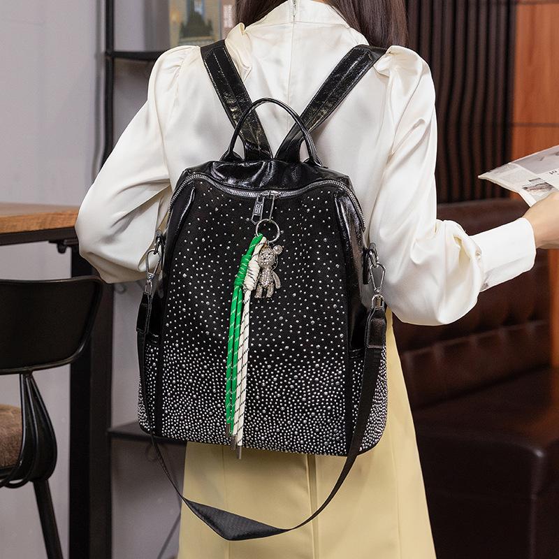 Large-capacity Fashionable and Personalized Backpack for Women, Single-shoulder Bag, Stylish Tote Bag