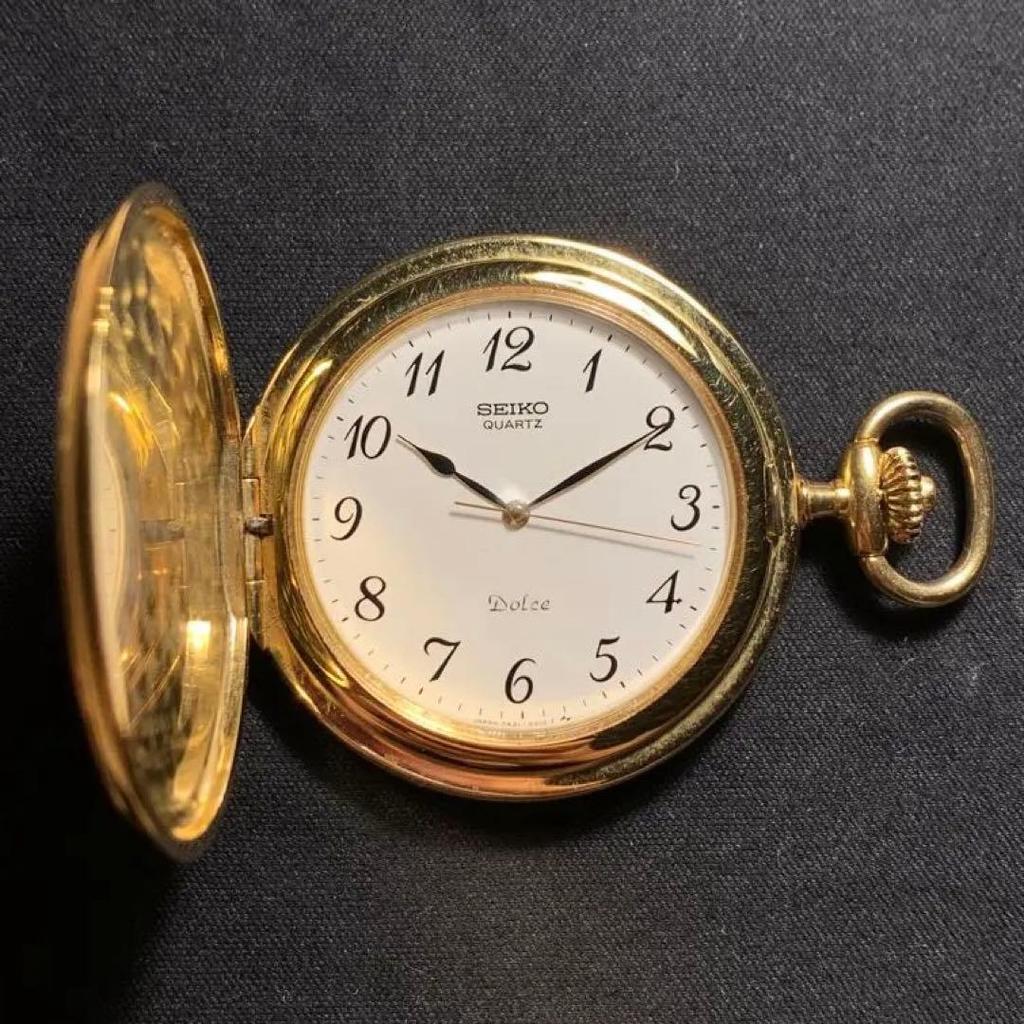 [USED] SEIKO Dolce pocket watch