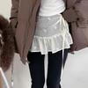 Elegant Embroidered Lace Waistband for Women Adjustable Waist Cincher Belt Skirt Extender for Daily Wear Evening Event
