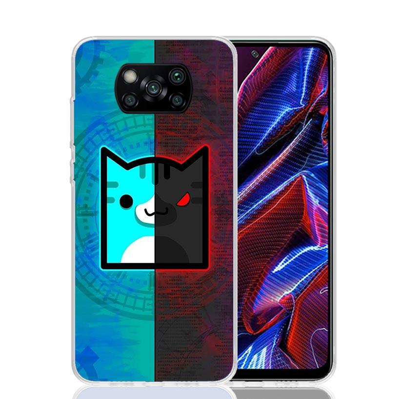 Geometry Dash Game Case Phone Cover for Xiaomi Redmi Note 10 9 9S 8 8T 7 5 Pro Mi 12T 11T 10T 9T 12 11 Lite A3 A2 Trend Fundas M