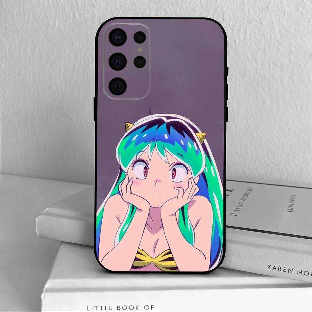 U-Urusei Yatsura L-Lum Mobile Phone Case For Samsung S25,S24,S21,S22,S23,S30,Ultra,S20,Plus,Others Soft Black Case