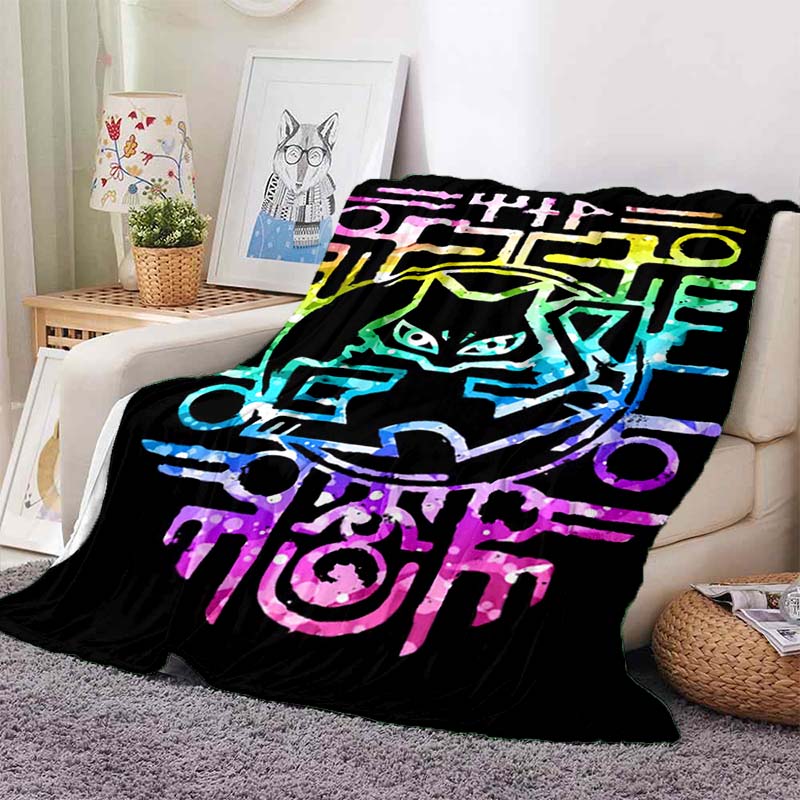 2026 New1PC Pokémon Pikachu Pattern Blanket Warm Soft Fluffy Kids and Adults Sofa Bed Throw Blanket Outdoor Travel Camping Luxur
