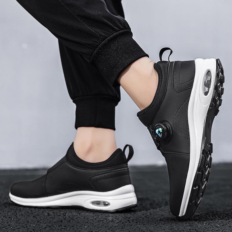 Neue niedrig geschnittene, weich gefederte, bequeme Sportschuhe, Outdoor, seitlicher Drehknopf, Freizeitschuhe