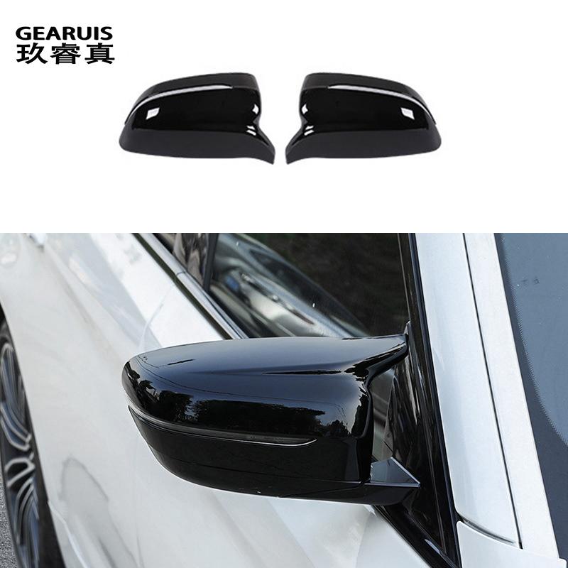 Pentru BMW Seria 5 G30 G38 2018-2023 Car Styling Oglinda retrovizoare din cadrul ușii ferestrei claxon capac autocolant Trim Auto