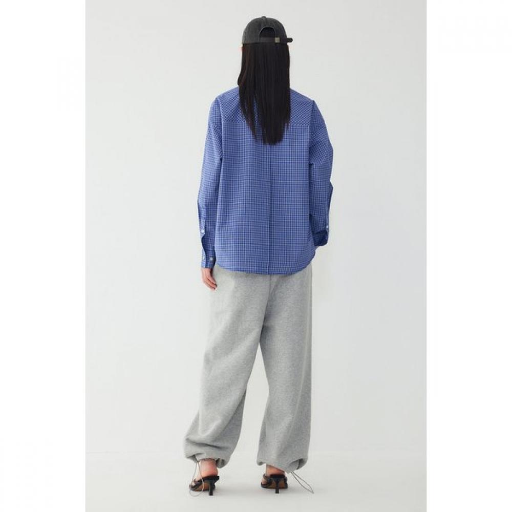 STUDIO TOMBOY Square Pocket Check Shirt  9106221201ar 