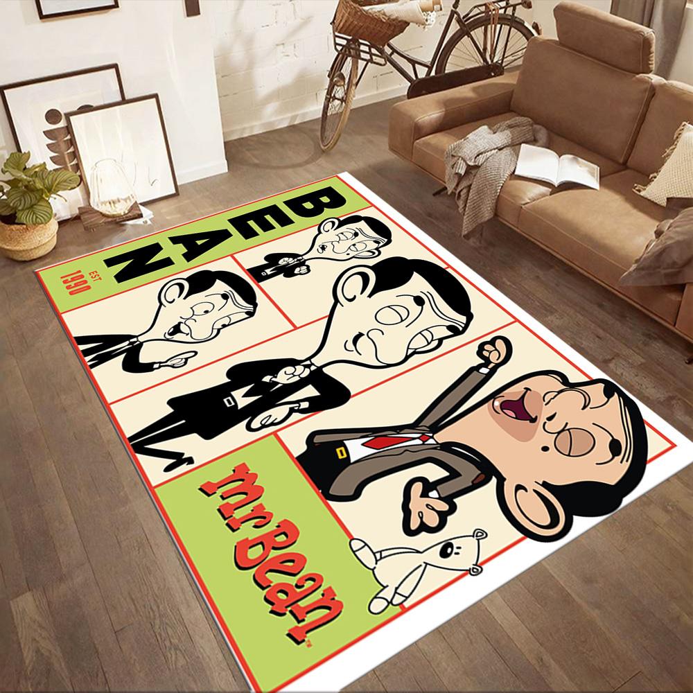 I tappeti quadrati del Compleanno di Mr Bean sono un'ottima scelta per soggiorni, camere da letto, decorazioni per la casa e come regali.