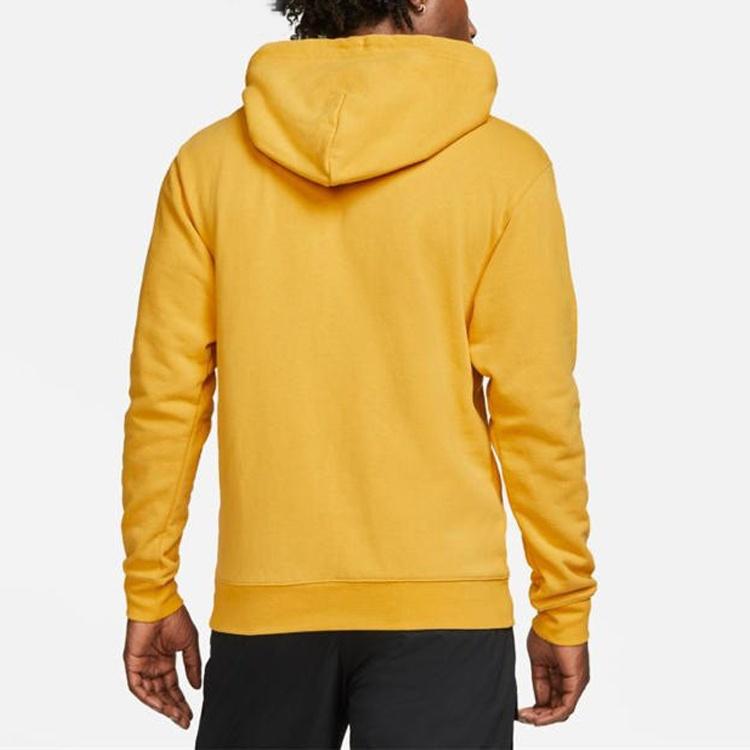 Air Jordan Statement Logo Printing Casual Sports Hoodie 'Yellow' Men's DA9817-713