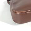 HERMES Christie Rhone bag flap Shoulder Bag Leather Brown/SilverHardware