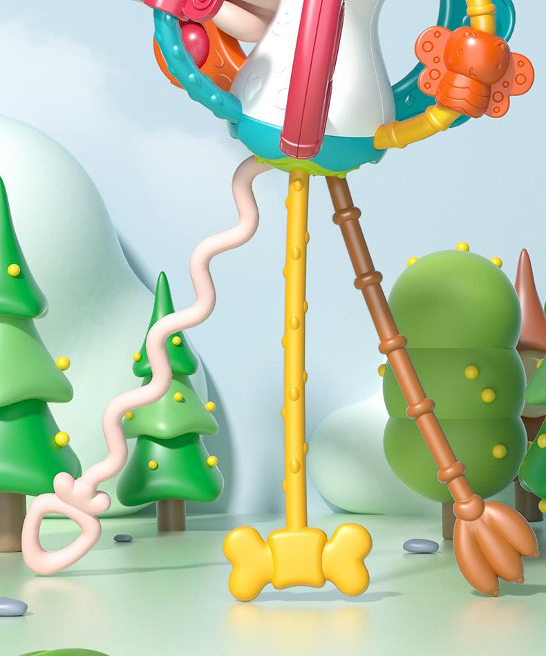 Cross-Border Guyu UFO Finger-Pull Toy: Pressable, Chewable, Enlightening Fun for Early Education