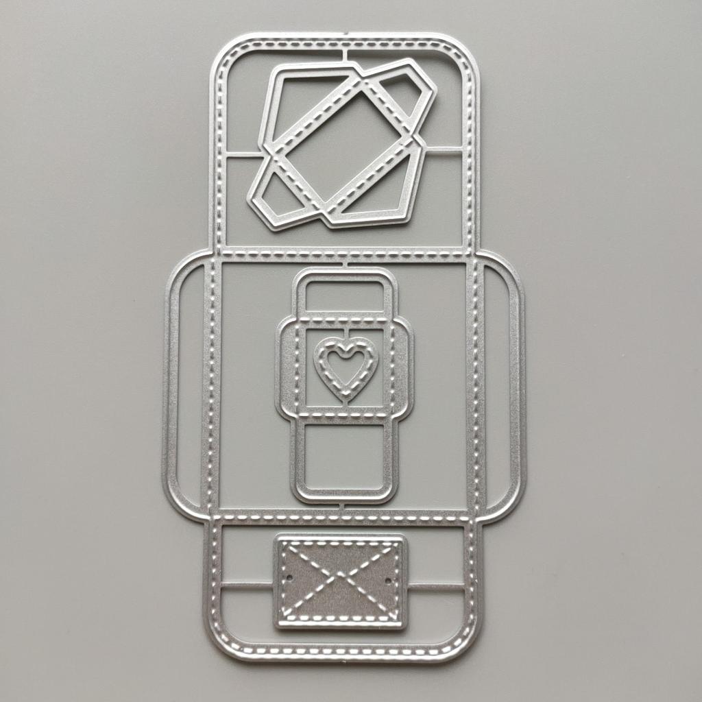 Cheap 2021 New Heart Box Metal Cutting Dies DIY Scrapbooking Embossing ...