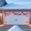 Patriotic Red Blue Bunting for Independence Day Memorial Day Party Decorations