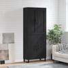 VidaXL Highboard Black 69.5x34x180 Cm Engineered Wood 3199578